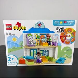 LEGO Duplo 10449 First Time: Visit To The Doctor 65 Pieces Building Set RETIRED